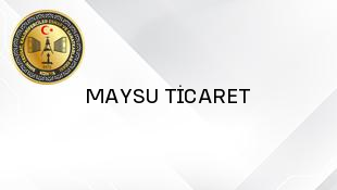 MAYSU TİCARET